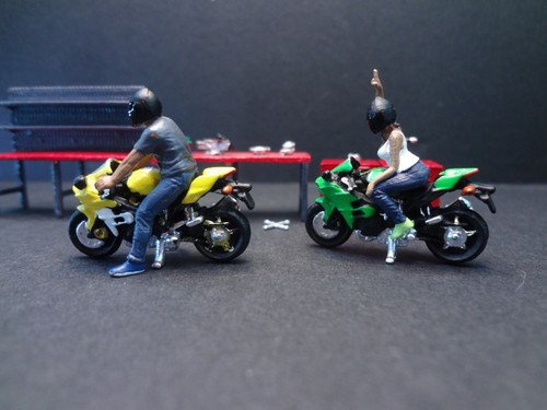 Scale motorcycle repair - scale,